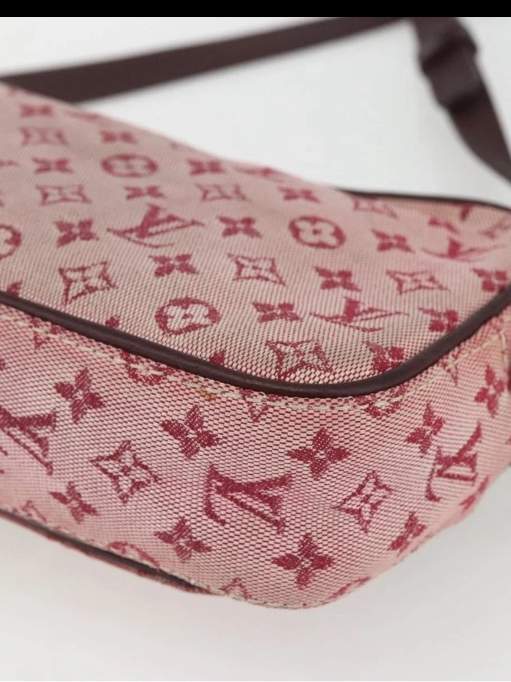 Louis Vuitton Juliette Pink/Burgundy Monogram Crossbody - Picture 7 of 13